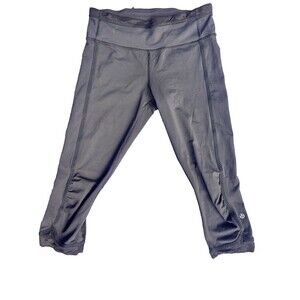 Lulu Lemon Legging Capri Black Size 6